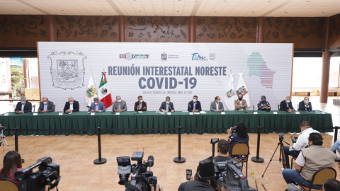 Se llevó a cabo la Reunión Interestatal Noreste COVID-19  