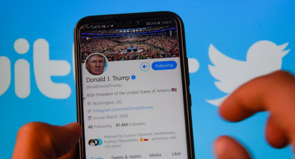 Twitter bloquea mensaje de campaña de Trump