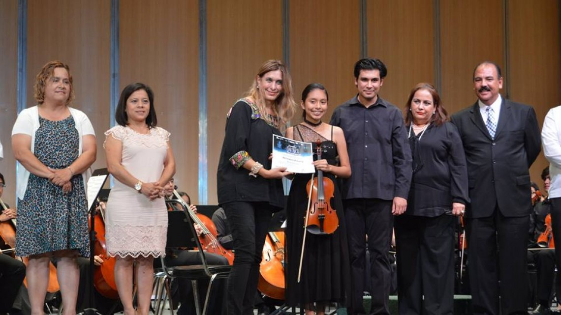 Maki agradece invitación al "Encuentro de la Juventud Sinfónica Tamaulipeca"