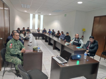 Sostiene PC Tamaulipas reunión en zona cañera por inicio de temporada invernal