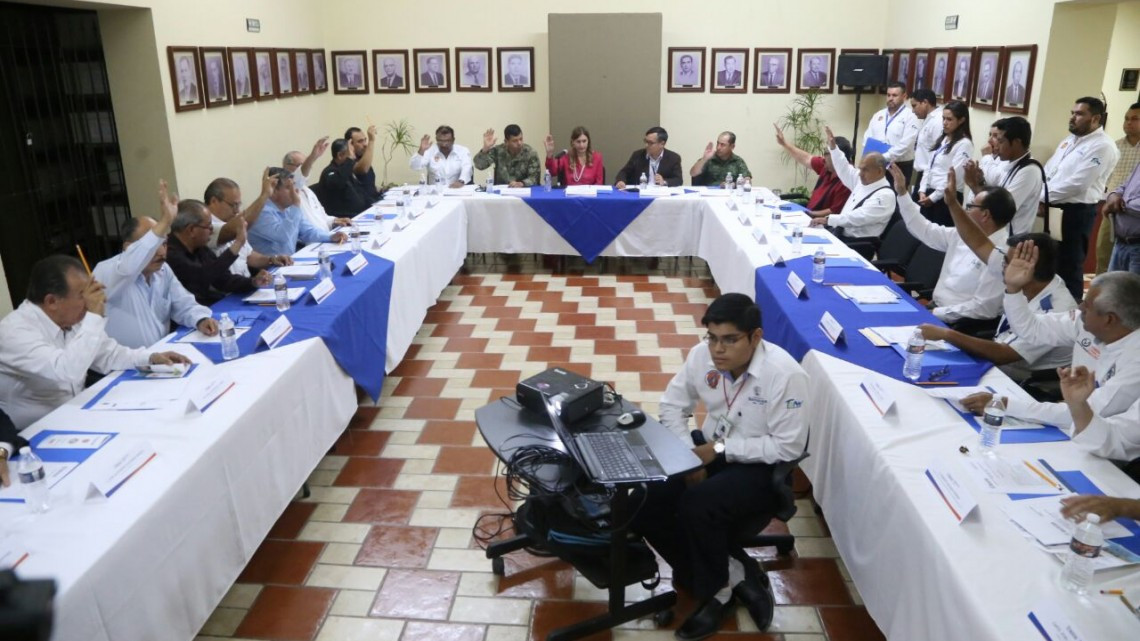 Sesiona Consejo Municipal de Protección Civil