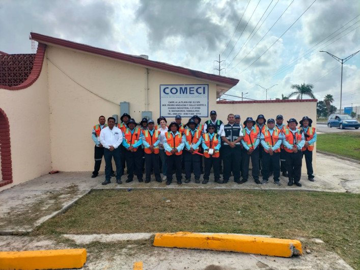 Ofrecen pláticas sobre educación vial a  guardias de seguridad del parque CIMA