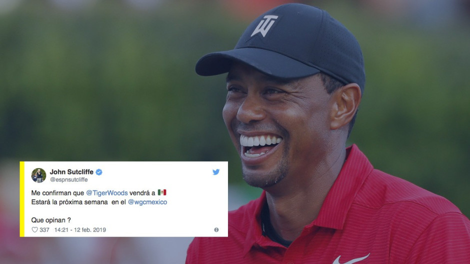 Tiger Woods de vuelta en el WGC-México Championship