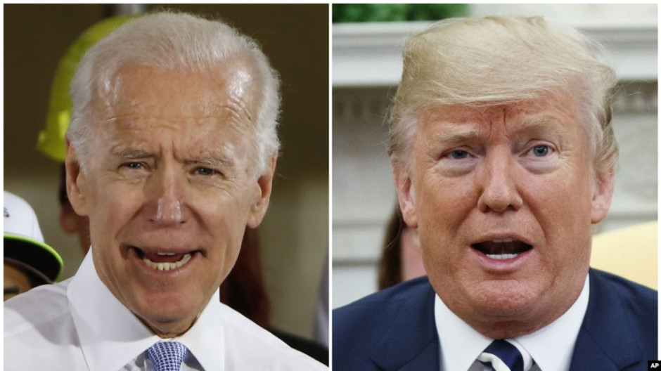 Trump y Biden, ambos en gira en Iowa