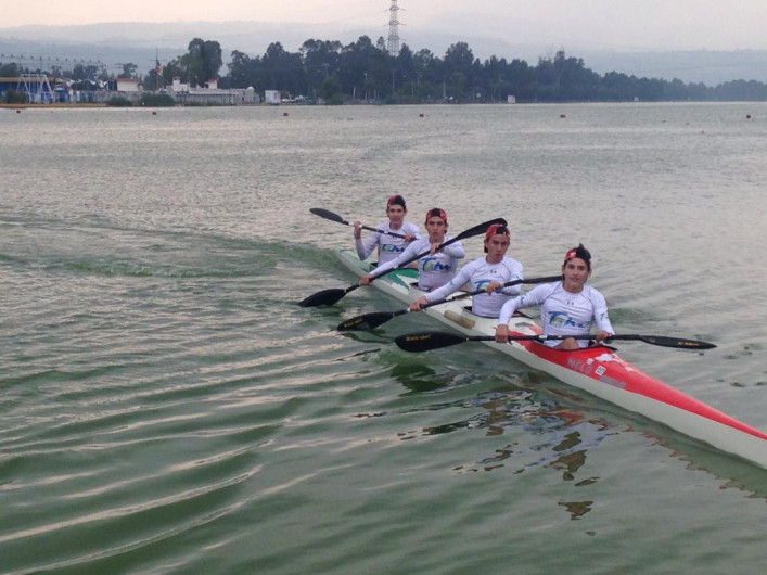 Canotaje suma 13 medallas en la Copa Federación