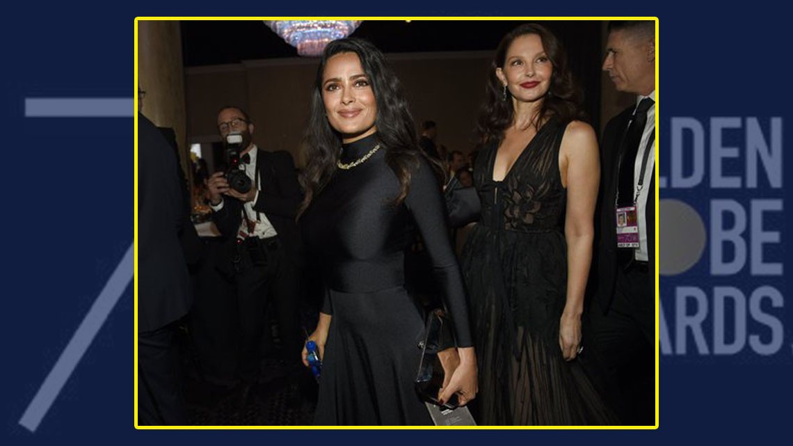 Así lucieron los famosos en los Golden Globe Awards 2018