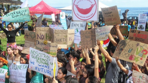 Millones marchan en el mundo por el cambio climático