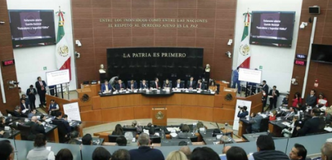 Dan primera lectura a dictamen de Guardia Nacional en el Senado