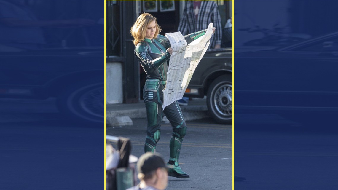 Las primeras imágenes de Brie Larson como Captain Marvel