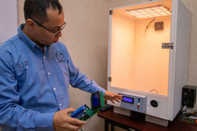 Diseñan en la UAT cámara que estudia la germinación de semillas y el desarrollo de plantas