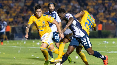 Rayados se impone 1-0 en la final de ida de la Concachampions