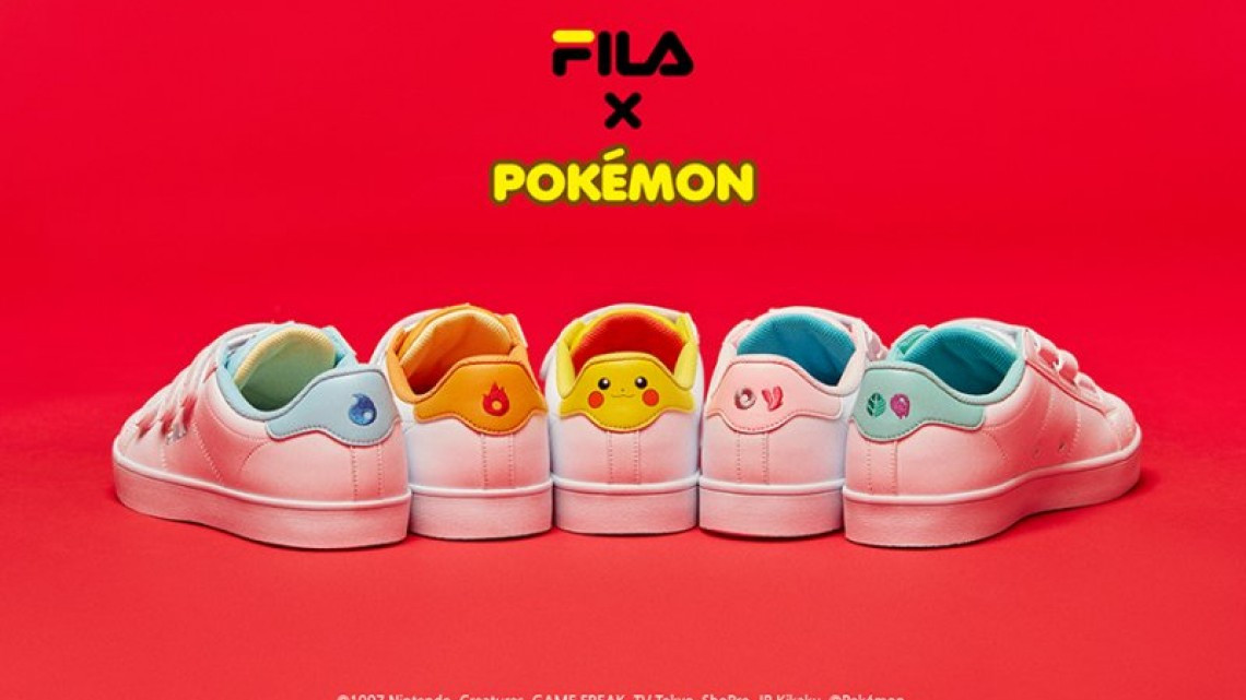 FILA lanza línea de tenis de Pokémon