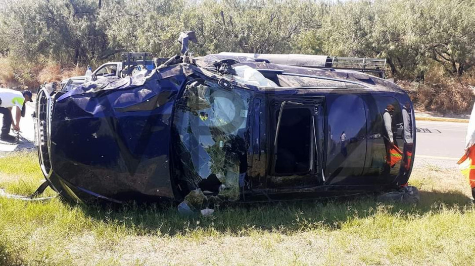 Fallece menor de dos años en volcadura en Nuevo Laredo