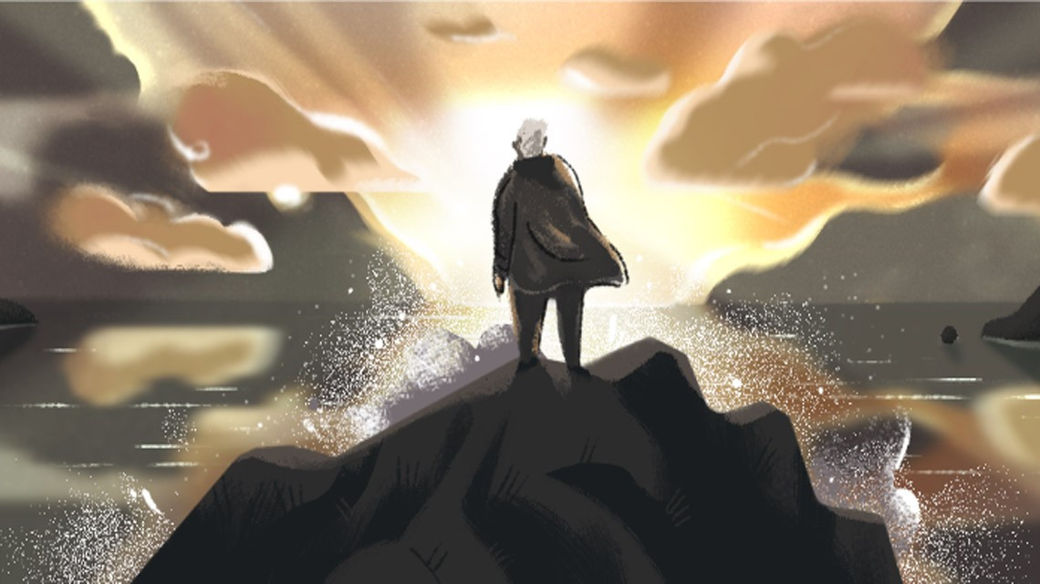 El doodle dedicado a Víctor Hugo y a "Los Miserables"