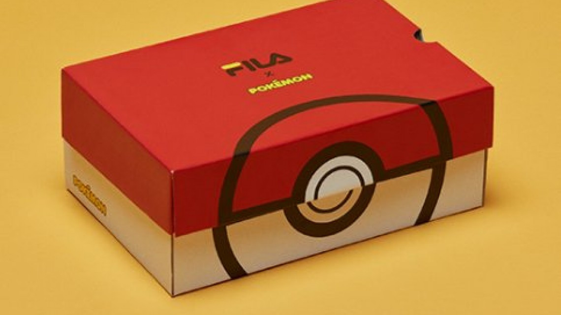 FILA lanza línea de tenis de Pokémon