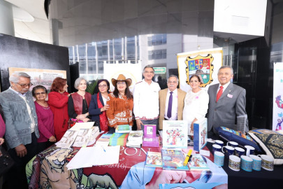 Inaugura Américo muestra cultural de Tamaulipas en el Senado
