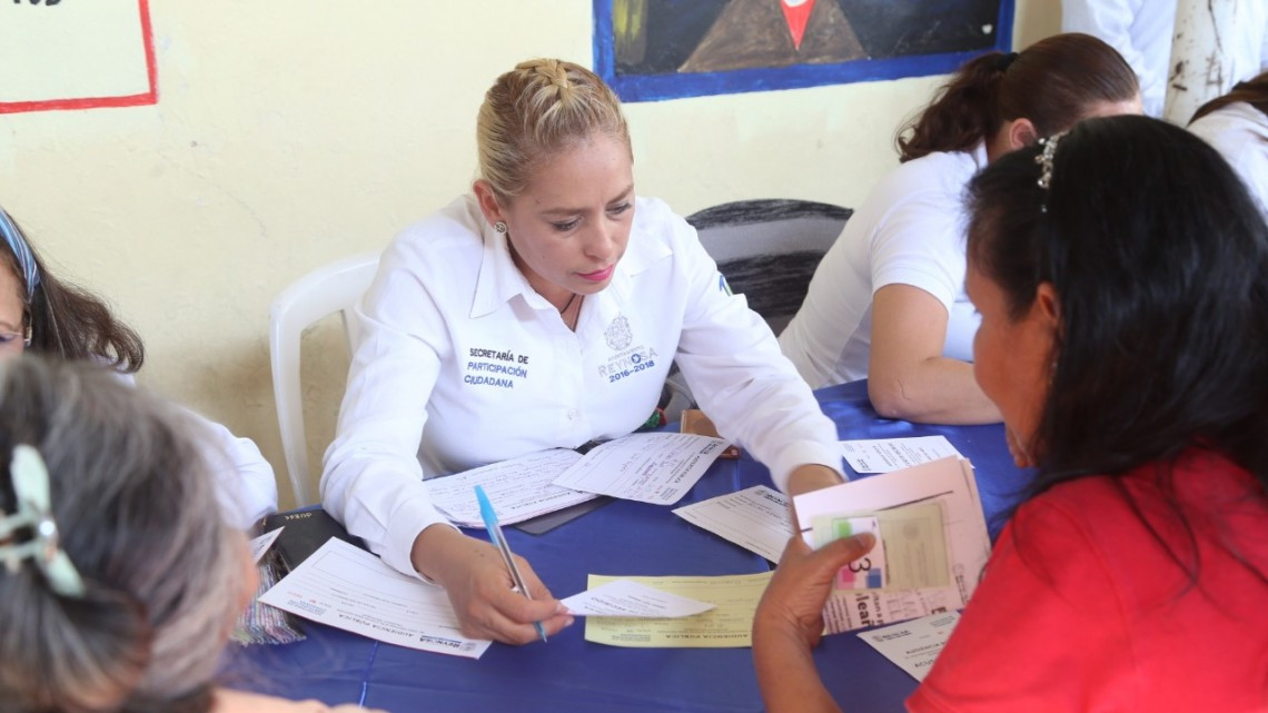 Agradecen habitantes de La Presa apoyo de Maki