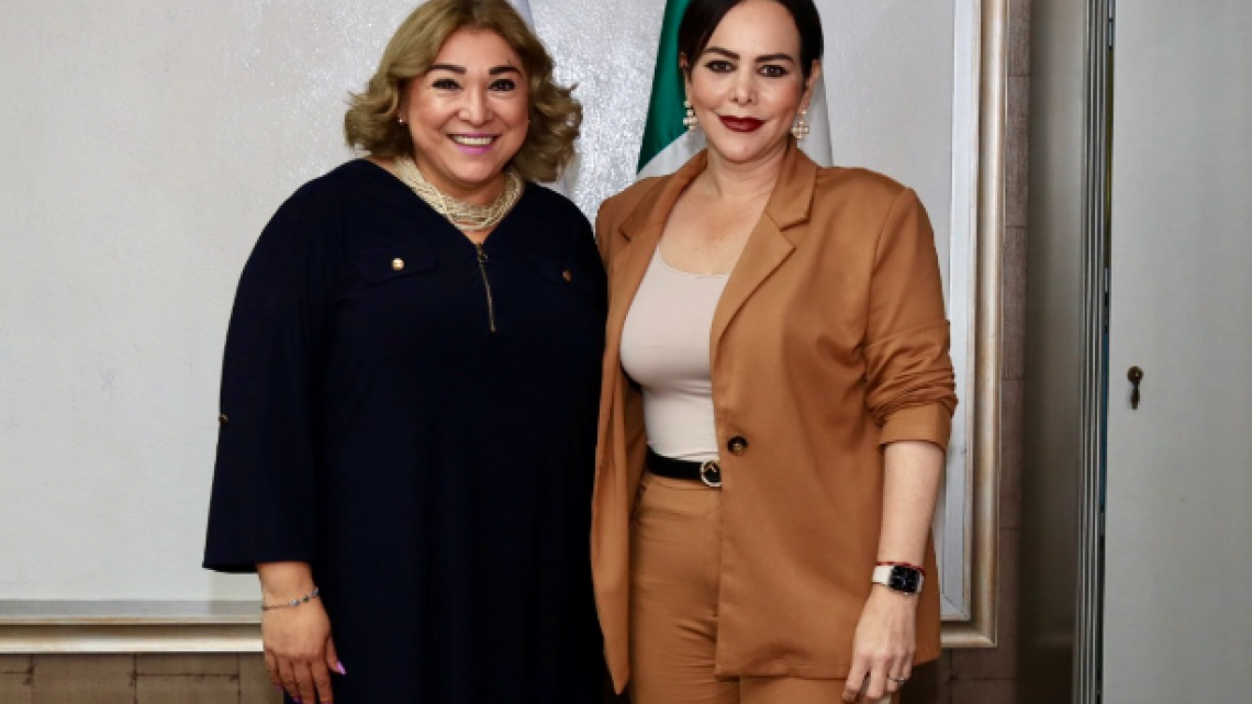 Gestiona Carmen Lilia proyectos estratégicos para Nvo Laredo en gira por Cd. Victoria  