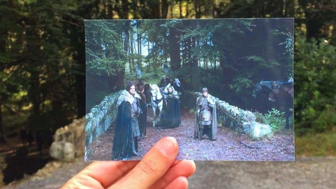 Ella encontró los lugares exactos de "Juego de Tronos"