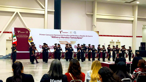  Destaca Banda de Guerra “Pegasos” de la Preparatoria Municipal en concurso nacional