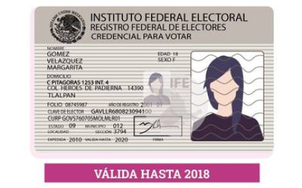 Anuncia INE plazo para reponer Credencial de Elector por robo o extravío 
