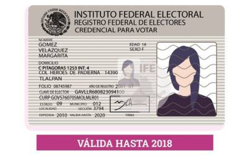 Anuncia INE plazo para reponer Credencial de Elector por robo o extravío 