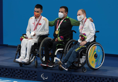 ¡Llega el sexto oro para México! Diego López se cuelga el metal dorado en final de natación de Tokio 2020 