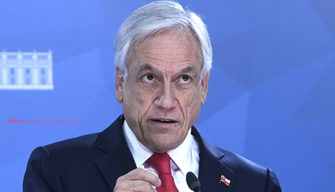 Descarta Sebastián Piñera renunciar a la presidencia de Chile
