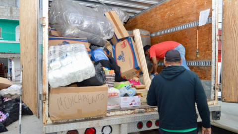 Dona Gobierno de Tamaulipas artículos de primera necesidad a Centros Migrantes fronterizos
