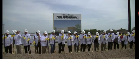 Inicia construcción de Laboratorio de Salud Pública en Condado Hidalgo