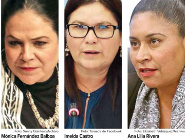 3 mujeres para la presidencia del Senado