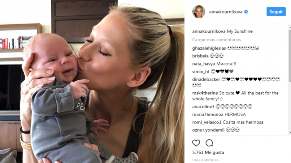 Enrique Iglesias y Anna Kournikova comparten primera imagen de sus bebés