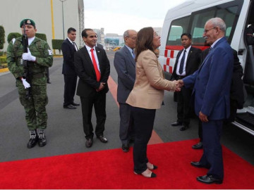 Llegan los primeros invitados a la toma de AMLO