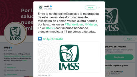 Asciende a 100 la cifra de muertos por explosión en Tlahuelilpan