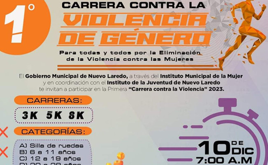 Invita INMUJER a carrera atlética