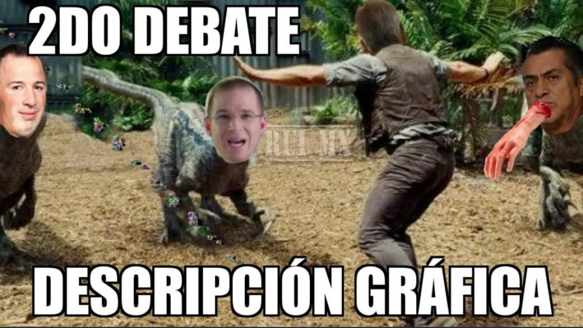 Comienzan a circular los memes del Segundo Debate Presidencial