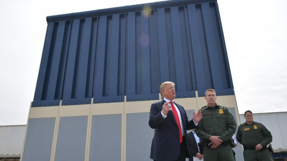 #Galería La visita de Trump a `sus muros´