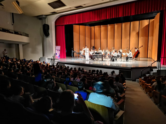 Presenta SECUDE Municipal concierto didáctico  en el marco del 6to. Festival “Bebeleche”