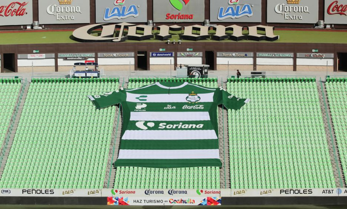 Ocho elementos del Santos Laguna, positivos en COVID-19