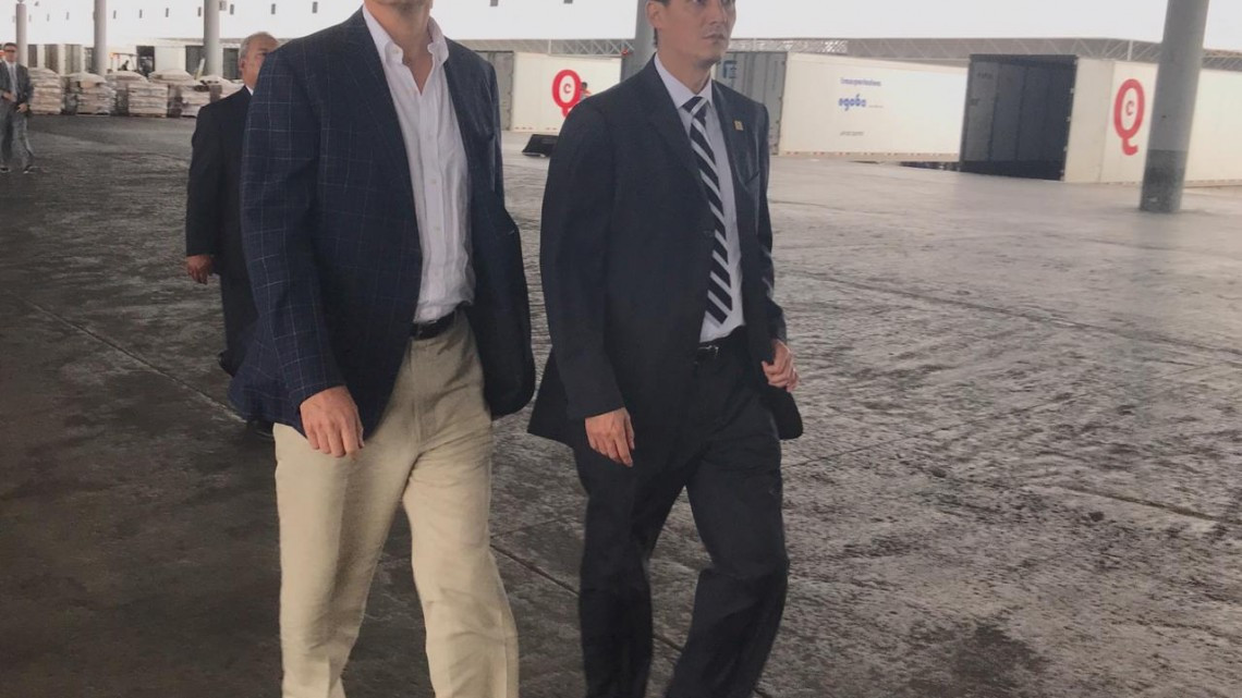 Embajador Christopher Landau visita por primera vez Nuevo Laredo