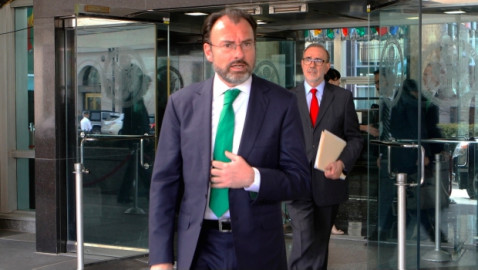 Piden comparecencia de Videgaray Senadores del PAN 