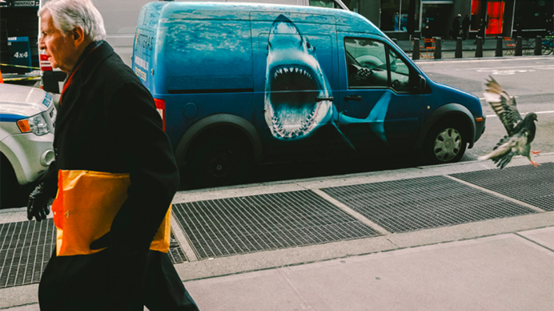 Fotógrafo captura todo un mundo de coincidencias por las calles de NYC