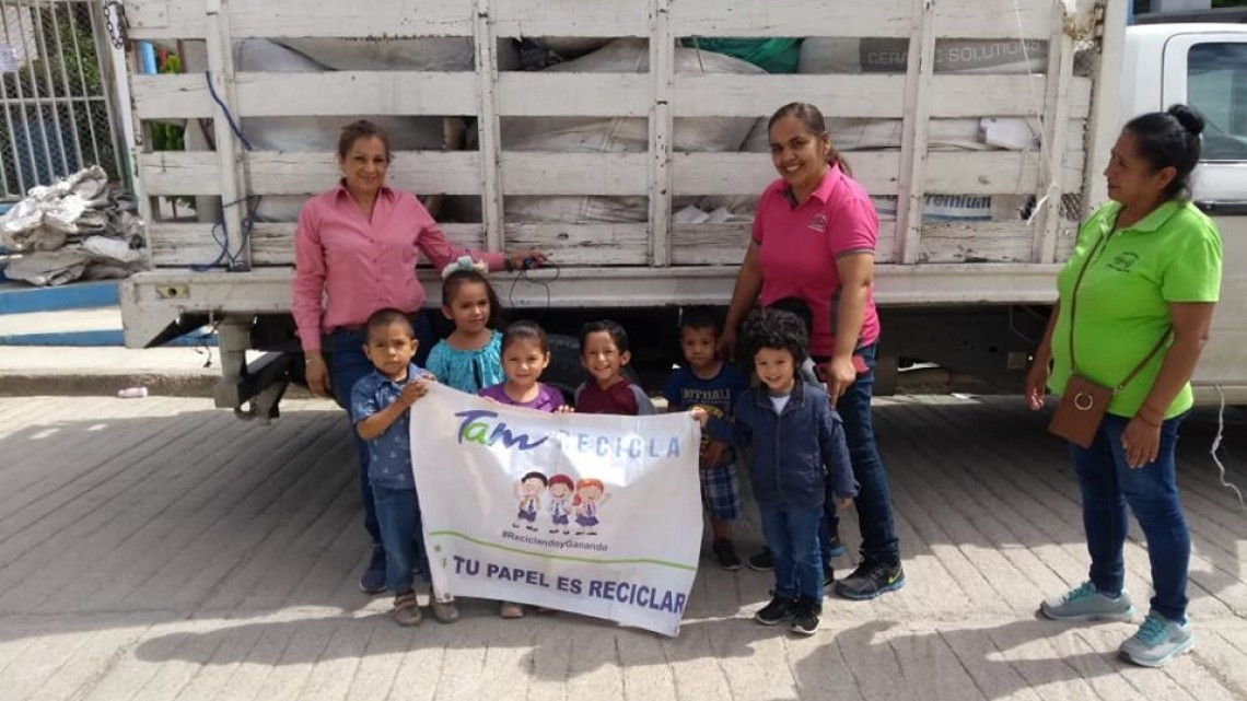 TAM recicla evita la tala de 10 mil 658 árboles: Gobierno de Tamaulipas