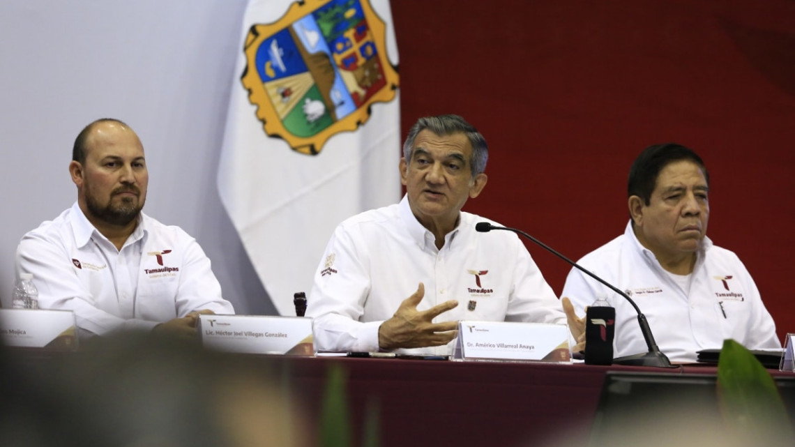Preside gobernador instalación del Consejo Estatal de Seguridad Pública de Tamaulipas