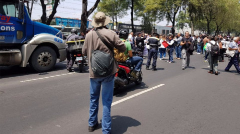 Realizan Simulacro Nacional en CdMx