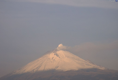 Volcán Popocatépetl ha registrado actividad en las últimas 24 horas