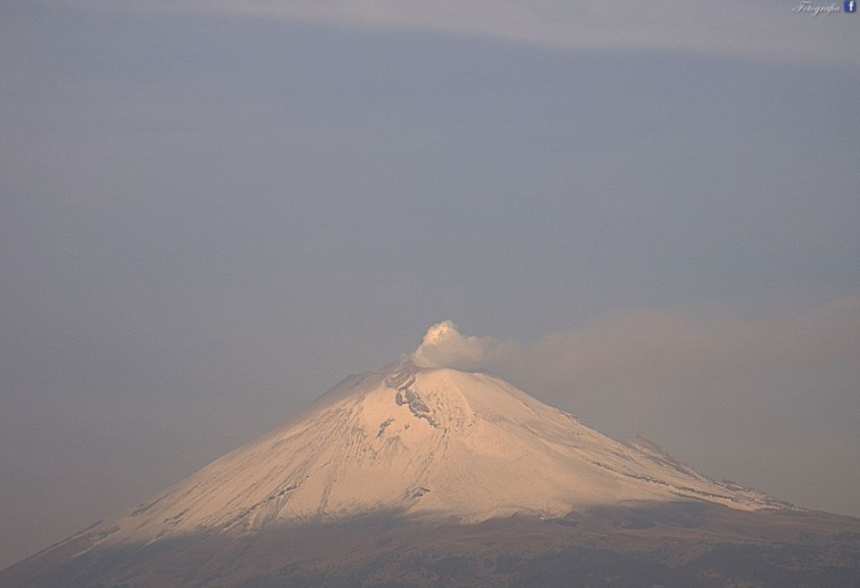 Volcán Popocatépetl ha registrado actividad en las últimas 24 horas