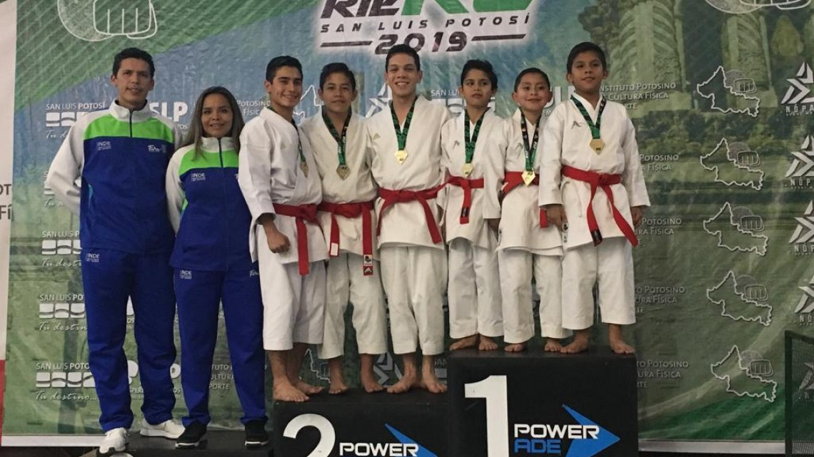 Delegación Tamaulipas de Karate Do concluye competencia con excelentes resultados