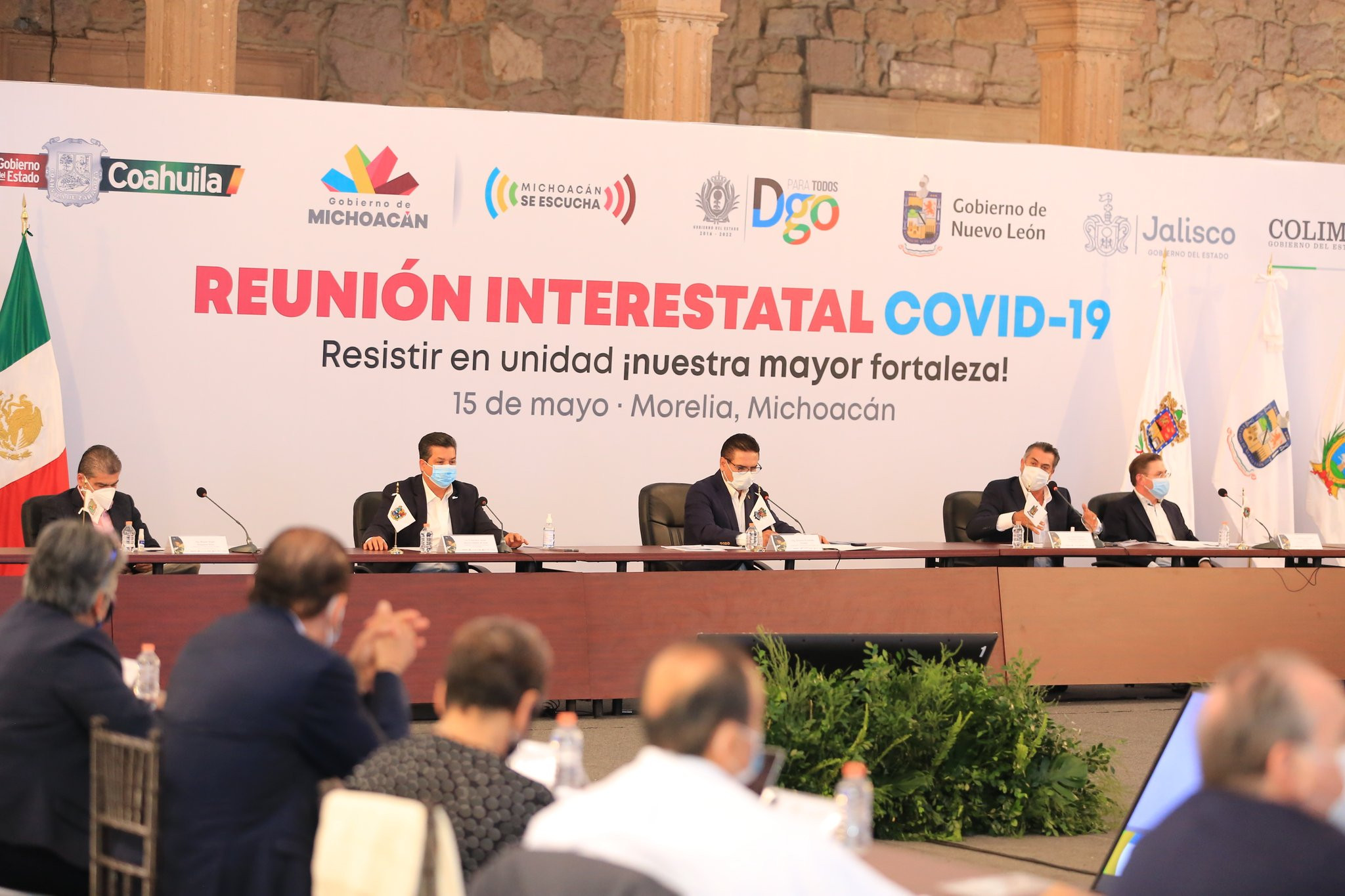 Se suman Colima y Jalisco a gobernadores del noreste para actuar ante COVID-19