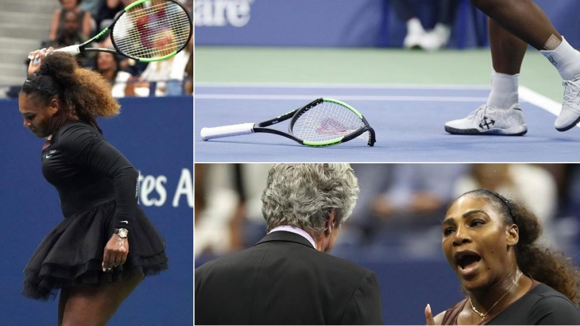 Serena Williams es multada por comportamiento